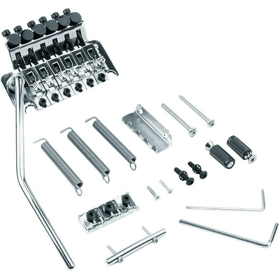 Floyd Rose Original Series Tremolo Bridge with R3 Nut Chrome