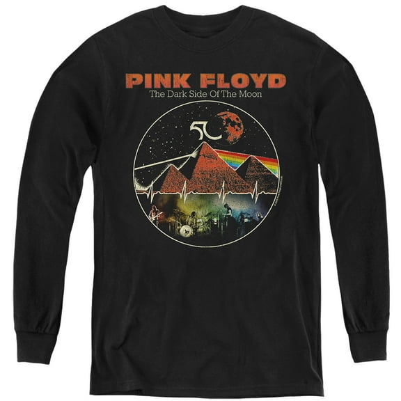 Floyd Vintage Pyramids Kids Long Sleeve T shirt for Kids Boys and Girls for Kids Boys and Girls