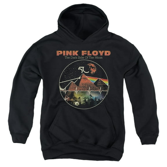 Floyd Vintage Pyramids Kids Pull-Over Hoodie for Youth Boys and Girls