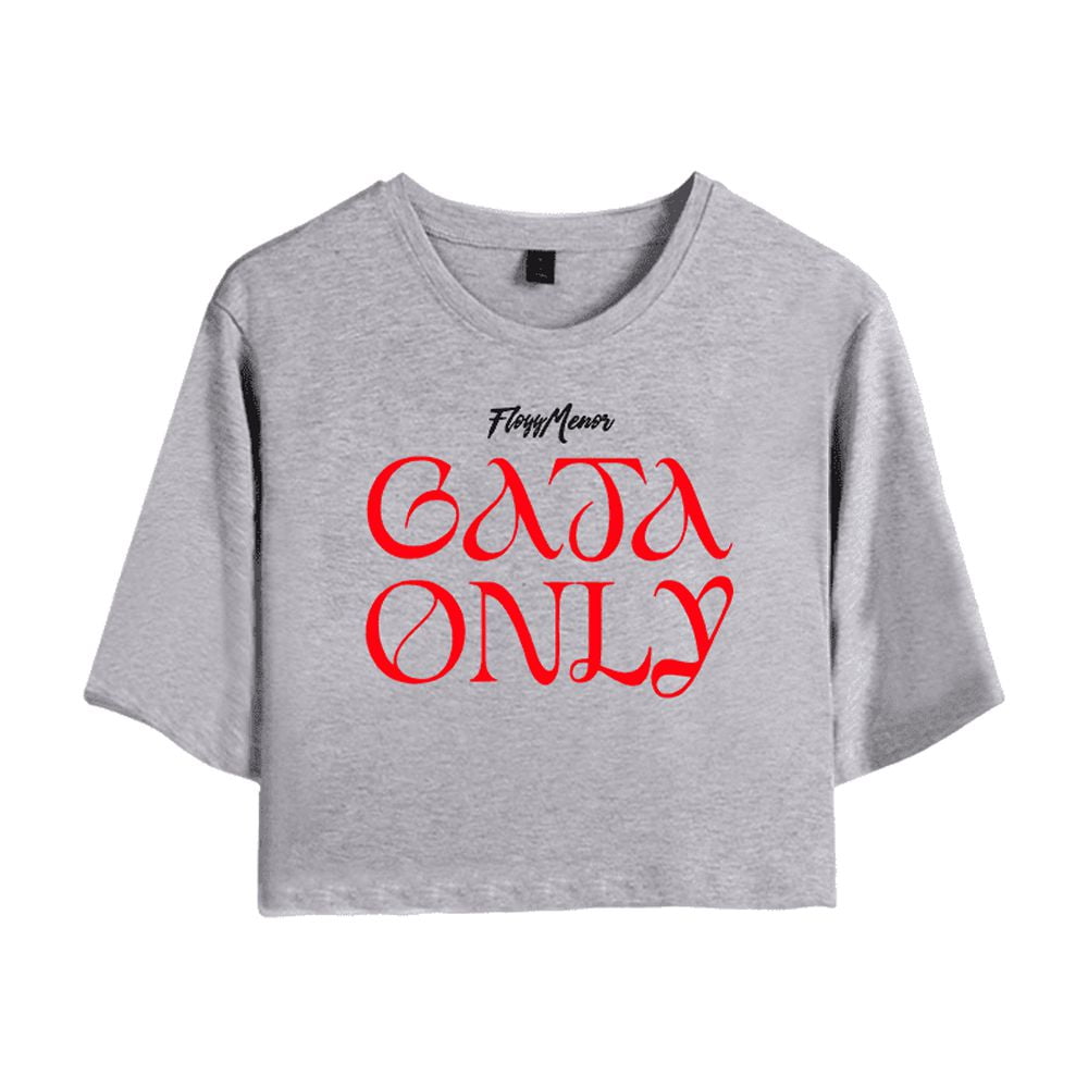 Floyymenor Merch Gata Only Tee Crop Top T-shirt Shorts Suits Floyymenor Merch Gata Only Tee Crop Top T-shirt Shorts Suits