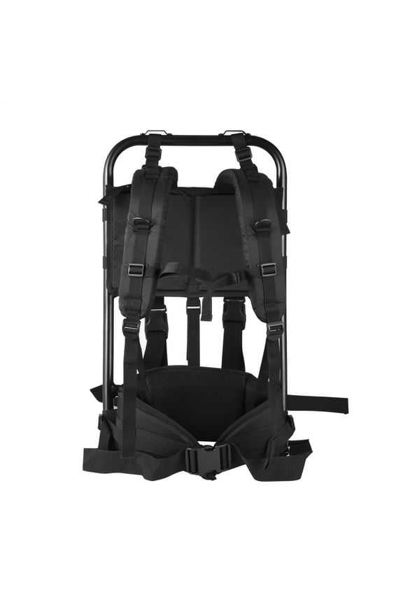 External Frame Backpack Large Load Aluminum Frame Backpack Portable Nylon Fabric Backpack Frame for Camping Hiking Outdoor Activity premium