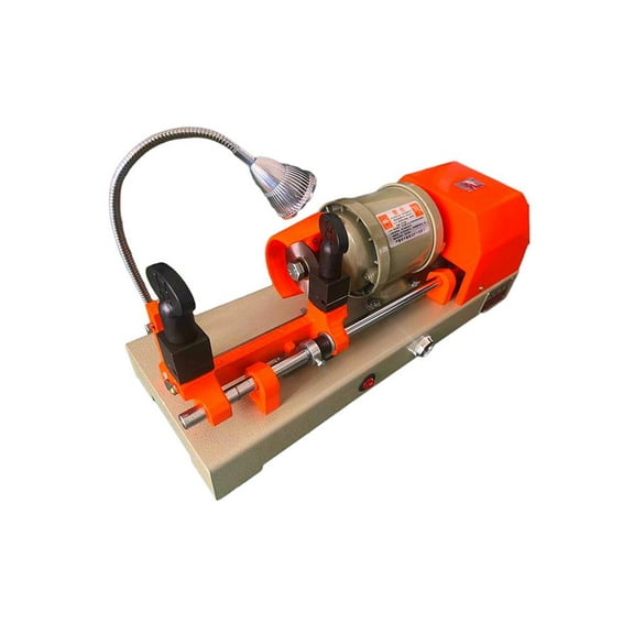 Flroha Key Duplicating Machine Horizontal Key Cutter Cutting Machine With Brush 110v, Cutter Cutting Machine