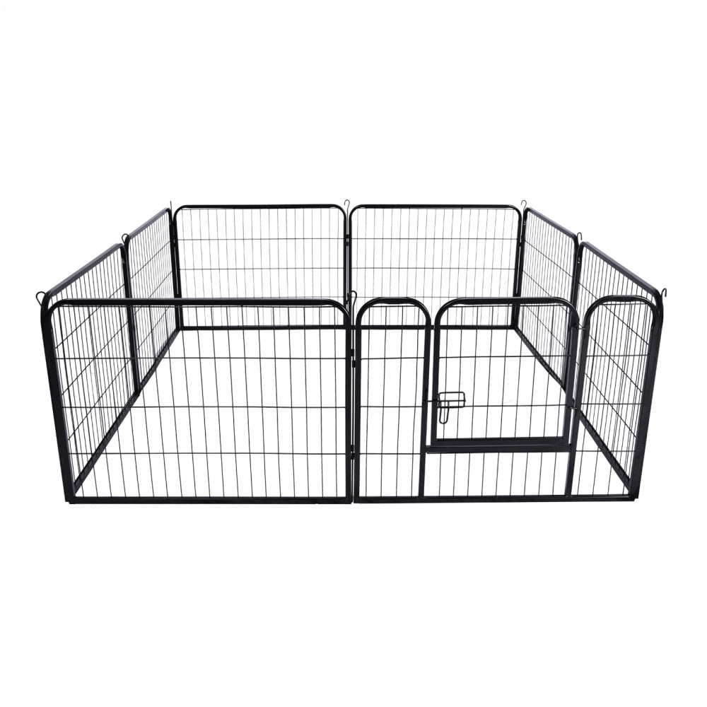 View of Flroha Outdoor Playpen for Dogs 16 Panels Heavy Duty Puppy Playpen ...