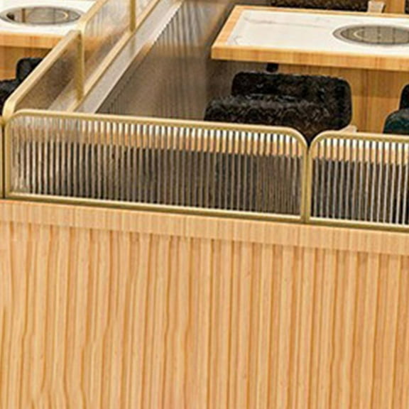 Flroha Partitions Panel Screen Hanging Canteen Divider Made of Environmentally PVC for Decorating Bedroom Dining Study and Sitting-Room, Hotel Bar and Restaurant