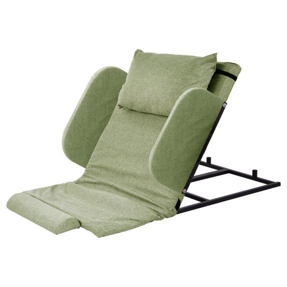 Flroha Power Lifting Bed Backrest Sit-up Bed Back Rest Elderly Bed Assist Electric Auxiliary Backrest Includes Pillow & Foot Pad for Patient Handicap excitement