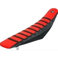 thumbnail image 1 of Flu Designs Inc. 15505 Pro Rib Seat Cover - Black/Red/Black, 1 of 1