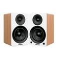 thumbnail image 1 of Fluance Ai41 Powered 2-Way 2.0 Stereo Bookshelf Speakers with 5" Drivers, 90W Amplifier for Turntable, TV, PC and Bluetooth 5 Wireless Music Streaming with RCA, Optical & Subwoofer Out (Lucky Bamboo), 1 of 10