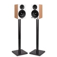 thumbnail image 1 of Fluance Ai41 Powered 2-Way 2.0 Stereo Bookshelf Speakers with Speaker Stands 5" Drivers 90W Amplifier for Turntable Bluetooth 5 Wireless Music Streaming with RCA Optical Subwoofer Out (Lucky Bamboo), 1 of 10