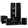 thumbnail image 1 of Fluance Elite High Definition Surround Sound Home Theater 7.1 Speaker System including Floorstanding Towers, Center Channel, Surround, Rear Surround Speakers, and DB10 Subwoofer - Walnut (SX71WR), 1 of 9