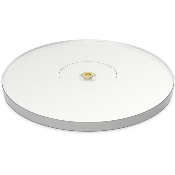 Fluance High Density Frosted Acrylic Platter For Fluance Reference Turntables compatible with RT82/RT83/RT84/RT85 (AP03)