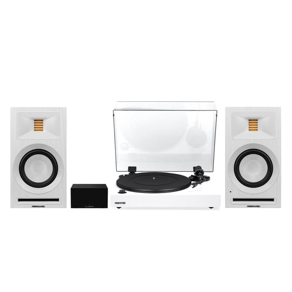 Fluance RT82 Vinyl Turntable Record Player, Ortofon OM 10 Cartridge, Ri71 Powered Bookshelf Speakers, PA10 Preamp