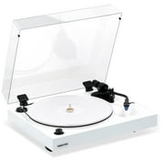 Fluance RT85 Reference High Fidelity Vinyl Turntable Record Player with Ortofon 2M Blue Cartridge, Acrylic Platter, Speed Control Motor High Mass MDF Wood Plinth Vibration Isolation Feet - Piano Whit
