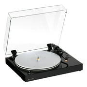 Fluance RT85N Reference High Fidelity Vinyl Turntable Record Player with Nagaoka MP-110 Cartridge, Acrylic Platter, Speed Control Motor High Mass MDF Wood Plinth Vibration Isolation Feet - Piano Blac
