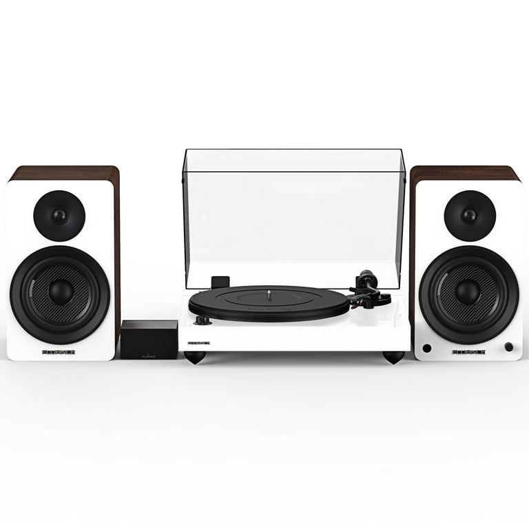 Fluance Reference RT82 High Fidelity Vinyl Turntable (White), PA10