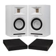 thumbnail image 1 of Fluance Ri71 Reference Powered Bookshelf Speakers with High Performance AMT Tweeters, 5” Drivers, 120W Amplifier, HDMI, Bluetooth, RCA & Subwoofer Out with Foam Isolation Pads, 1 of 9