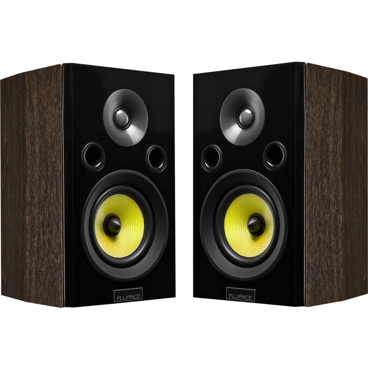 Casse Acustiche Fluance Signature HFS - 2 Vie, 120W, Black Ash - Nuove