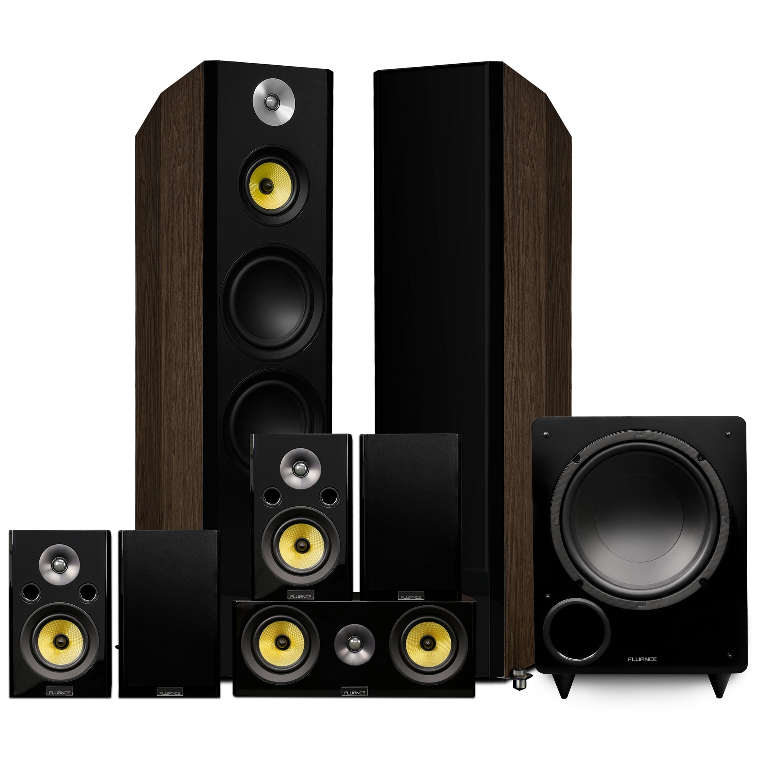 Fluance Signature Surround Sound Home Theater 7.1 Speaker System