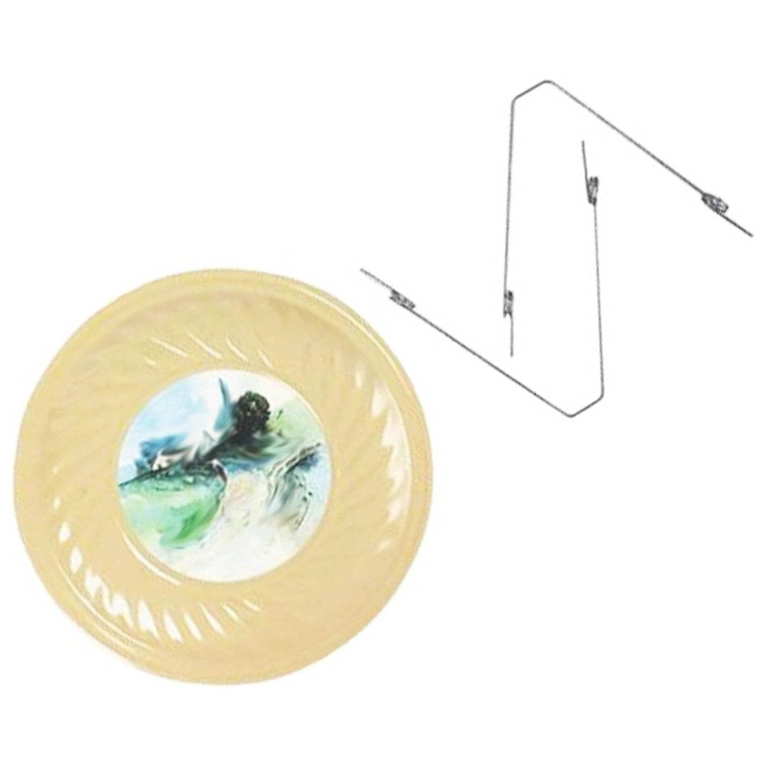 Flue Hole Cover Stopper 4248274 for Fulton 1F72 Fireplace Stove Pipe