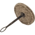 thumbnail image 1 of Flueblocker Round Chimney Sheep Wool Wood Stove and Fireplace Draft Stopper, Chimney Flue Draft Excluder, 9", 1 of 5