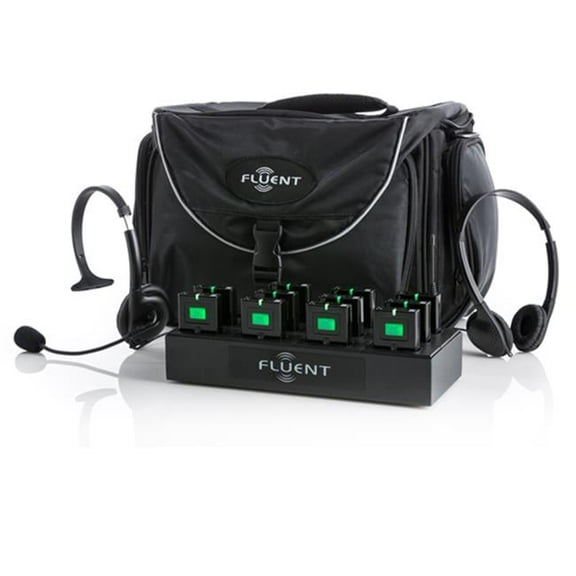 Fluent FA-DTG900-10 900 MHz 10 Person Tour Guide & Language Interpretaion System