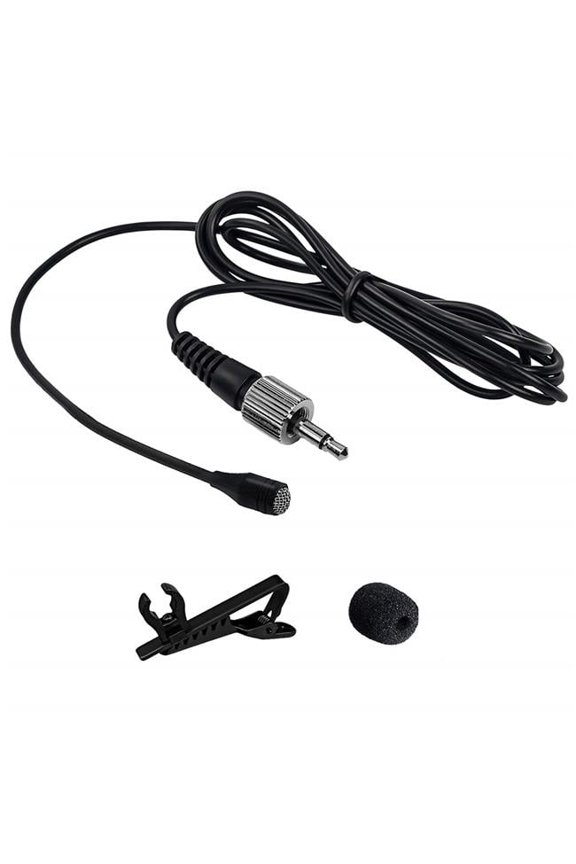FA-NM-21 3.5mm Necklace Microphone - Uni-Directional, Black