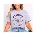 thumbnail image 1 of Fluent In Fowl Language T-Shirt, Funny Chicken Shirt, Sarcastic Farm Tee, Humor Graphic Tee for Chicken Lovers, Country Style Shirt, 1 of 5