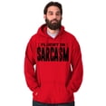 thumbnail image 1 of Fluent in Sarcasm Funny Attitude Hoodie Sweatshirt Women Men Brisco Brands X, 1 of 6