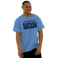 thumbnail image 1 of Fluent in Sarcasm Funny Attitude Men's Graphic T Shirt Tees Brisco Brands X, 1 of 6
