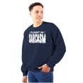 thumbnail image 1 of Fluent in Sarcasm Funny Attitude Sweatshirt for Men or Women Brisco Brands M, 1 of 6