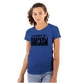 thumbnail image 1 of Fluent in Sarcasm Funny Attitude Womens Slim Fit Graphic Tee Brisco Brands L, 1 of 5