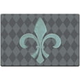 thumbnail image 1 of Fluer De Lis Anti Fatigue Floor Mat, 30 x 20, 1 of 1