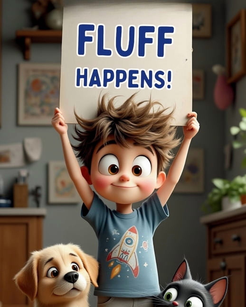 Fluff Happens, (Paperback)
