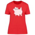thumbnail image 1 of Fluff Pink Cat Tee Women's -Image by Shutterstock, 1 of 2