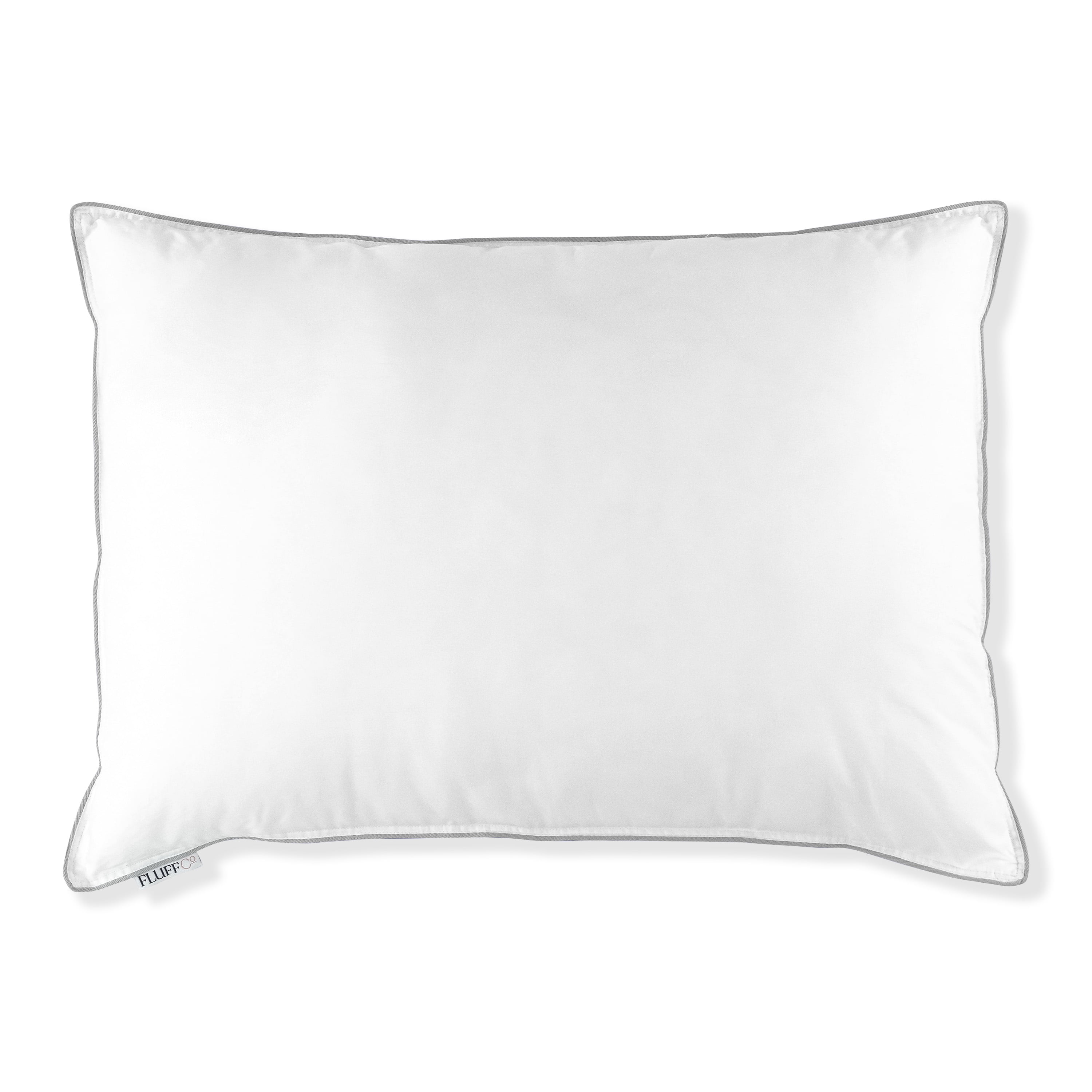 FluffCo Down Alternative Pillow Standard Firm
