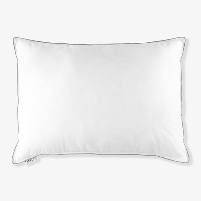 FluffCo Down Feather King Size Pillows Luxury HotelQuality Cooling