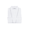 thumbnail image 1 of FluffCo White Hotel Waffle Robe 100% Cotton, Unisex, 1 of 2