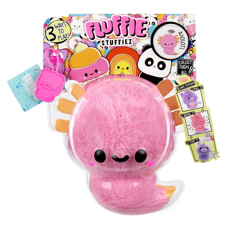 Fluffie Stuffiez Ice Cream Pull To Reveal Surprise Plush