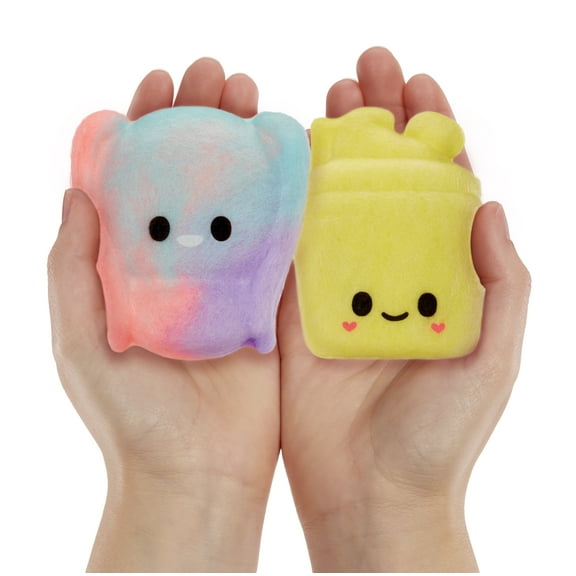 Fluffie Stuffiez Bunny & Shake Minis Collectible Plush, Surprise Reveal Unboxing Soft and Squishy Tactile Play Fidget DIY