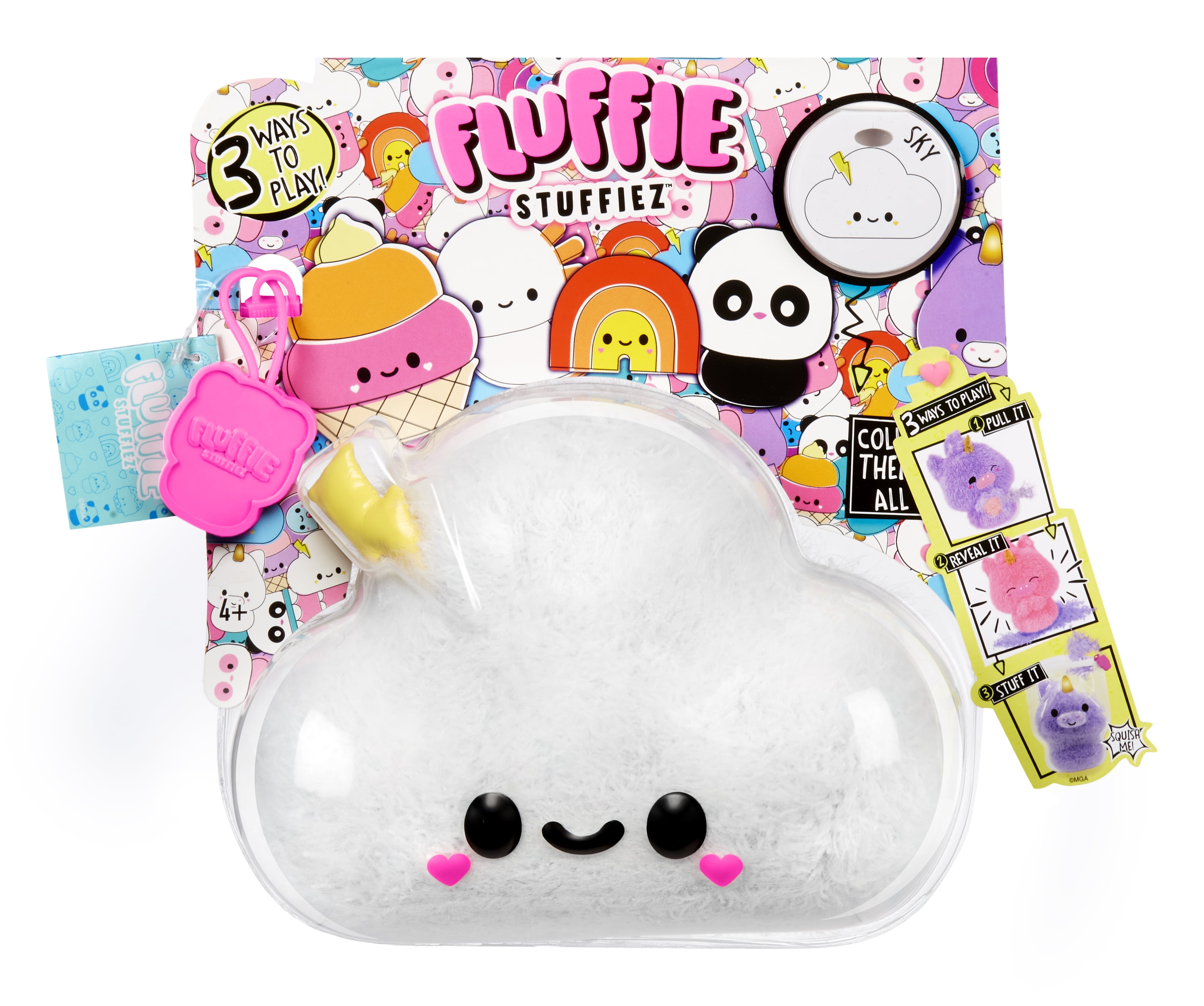 Fluffie Stuffiez Cloud Plush - Surprise Unboxing, ASMR Fidget DIY ...