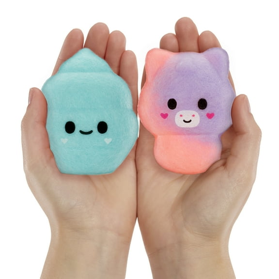 Fluffie Stuffiez Unicorn & Ice Cream Minis Collectible Plush, Surprise Reveal Unboxing Soft and Squishy Tactile Play Fidget DIY