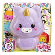 Fluffie Stuffiez Unicorn Large Collectible Feature Plush 11 - Surprise Reveal with Huggable ASMR Fidget DIY Fluff Pulling, Ultra Soft Fluff