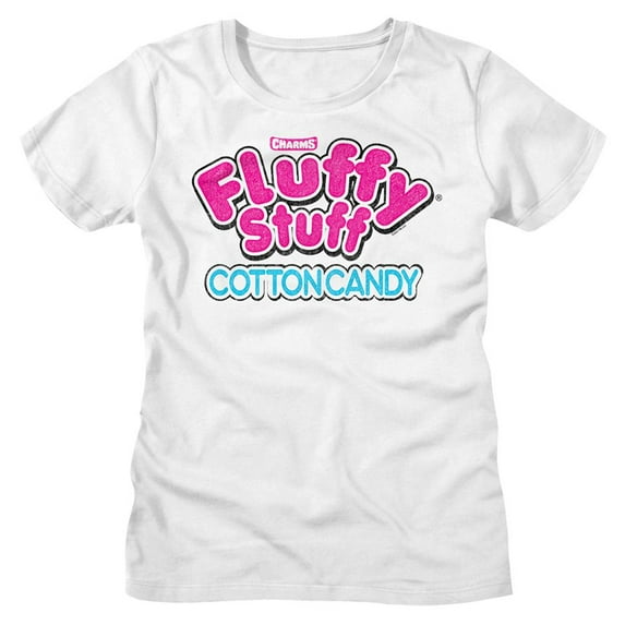 Fluffly Stuff Logo White Women's T-Shirt