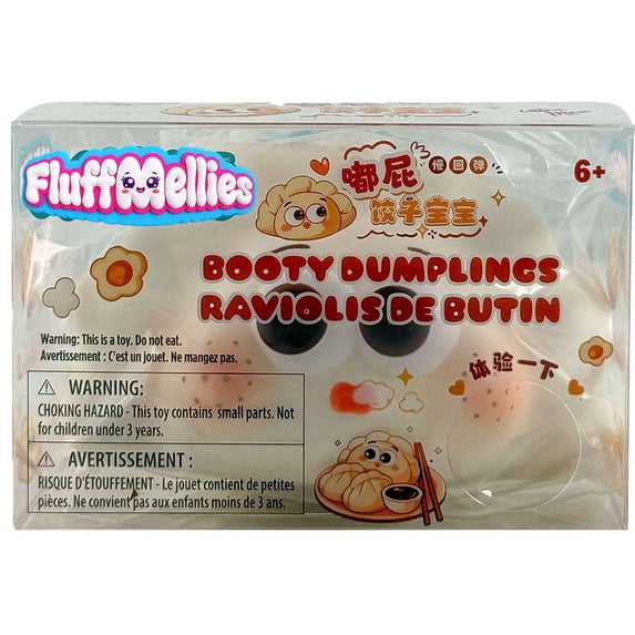Fluffmellies Booty Dumplings Squeezy Toy [1 RANDOM Dumpling] - Walmart.com