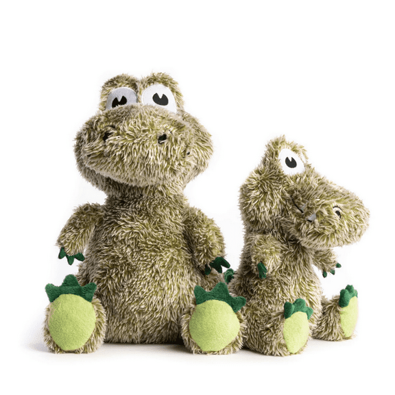 Fluffy Alligator Plush Toy by fabdog® (2 sizes)