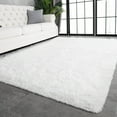 thumbnail image 1 of GPED Fluffy Area Rug,4x6 ft Soft Shaggy Rugs Fluffy Carpets, Non-Skid Plush Area Rugs for Living Room Bedroom Decor（White）, 1 of 7