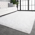thumbnail image 1 of GPED Fluffy Area Rug,5x8 ft Soft Shaggy Rugs Fluffy Carpets, Anti-slip Plush Area Rugs for Living Room Bedroom Decor（White）, 1 of 7