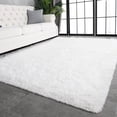 thumbnail image 1 of GPED Fluffy Area Rug,6x9 ft Soft Shaggy Rugs Fluffy Carpets, Non-Skid Plush Area Rugs for Living Room Bedroom Decor（White）, 1 of 7