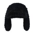 thumbnail image 1 of Fluffy Beanie for Women Y2K Bunny Long Ears Plush Winter Warm Windproof Hat,One Size, 1 of 2
