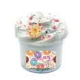 thumbnail image 1 of Fluffy Butter Slime Kit, Scented Cotton Mud Slime with Donut Charms, Soft Stretchy DIY Sensory Slime Craft for Creative Play Desk Activities and Collecting, 2.4 oz, 1 of 2
