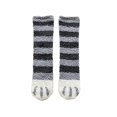 thumbnail image 1 of Fluffy Cat Paw Pattern Animal Bed Socks, Super Soft Fuzzy Winter Cozy Cute Baby Home Bed Socks, 1 of 7